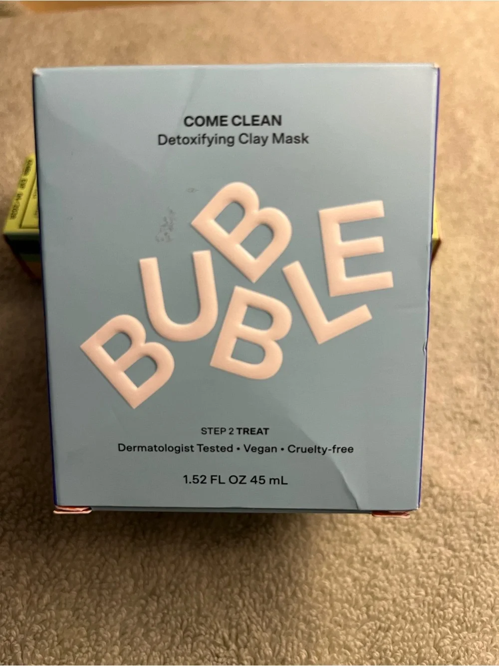 Bubble Skincare Come Clean Detoxifying Clay Mask (1.52oz-45 ml) NEW